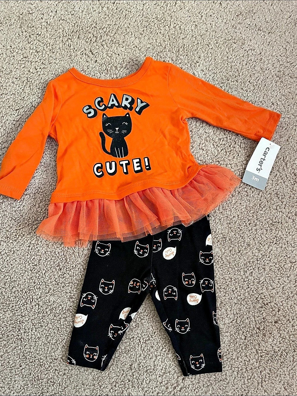 Carter's Halloween Tunic and Legging Set Baby - 3M